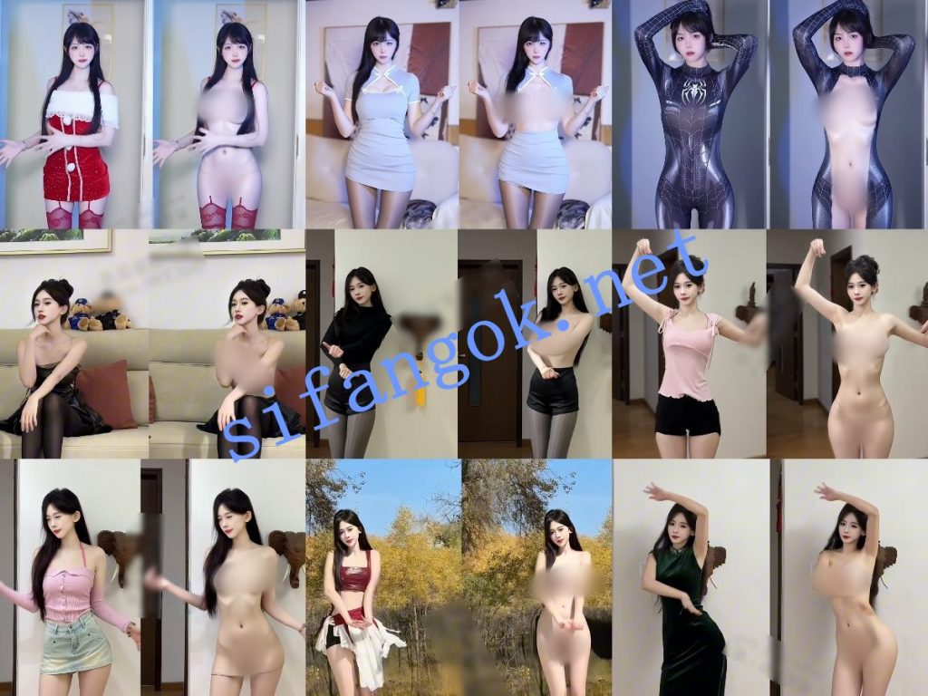 【AI重磅】最新整理10套网红抖音有声脱衣 舞蹈+日常拍摄【10V】【1.88G】 10
