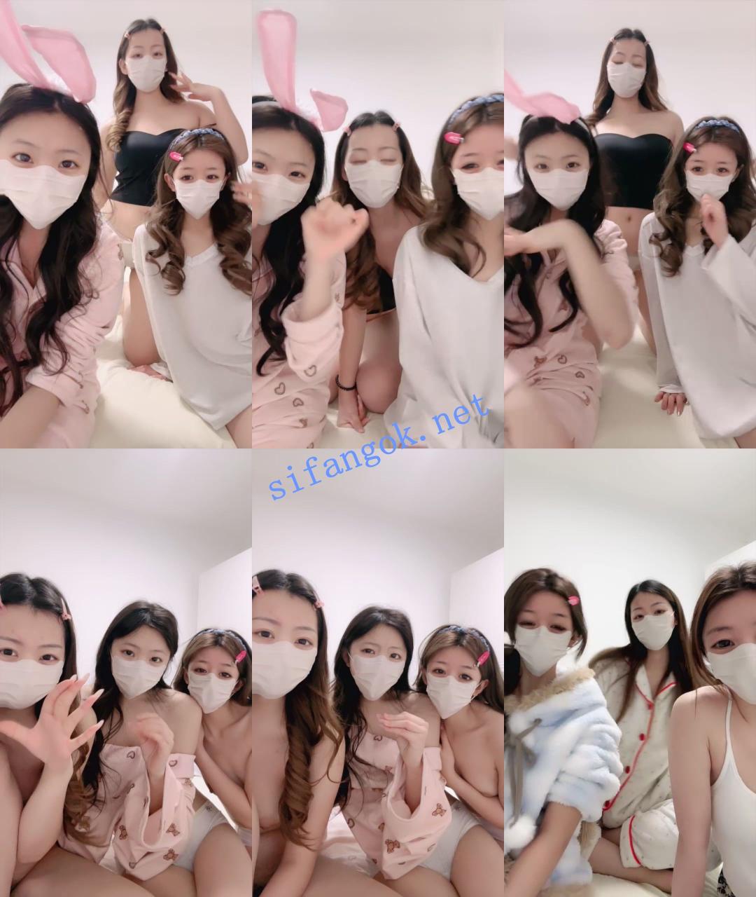 ☑️推荐！三个大学生~【闺蜜至上】裸舞~道具~互玩~100%秒射 1