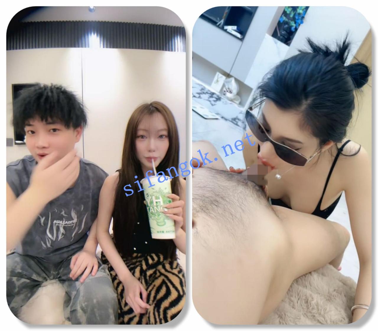 ██新人登场！【小鱼要抱抱】喝着奶茶，酒店自慰，啪啪 2