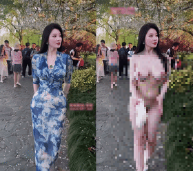 【重磅】AI顶级制作最新10位网红 法音 刀鱼等AI舞蹈+日常【10V】【1.79G】 27