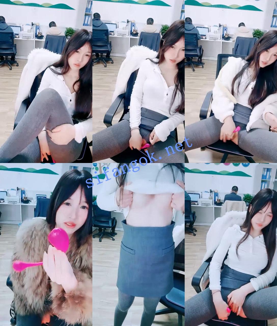 ♆♆【晚安樊樊】颜值白领~! 上班偷播~背对同事~真空跳蛋~5 5