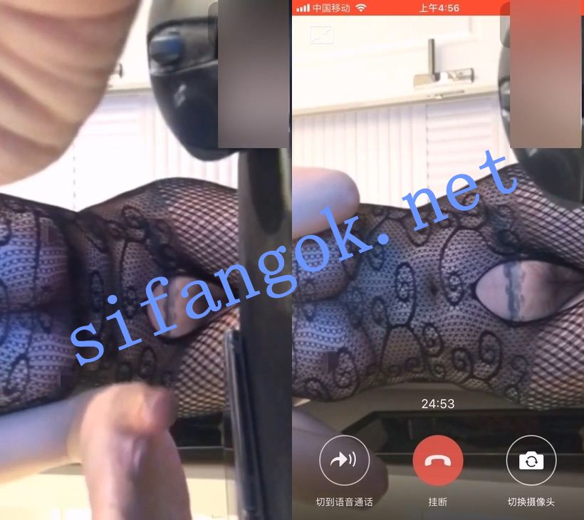 V聊微拍抖音鼻祖网红-sibyl是女巫 1V1情趣缕空全裸巨乳自慰秀【18V】【802M】 7