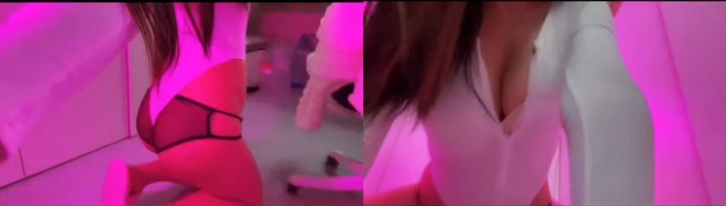 【抖音】甜甜 付费会议 情趣内衣骚舞诱惑 2V【2V】【350M】 9