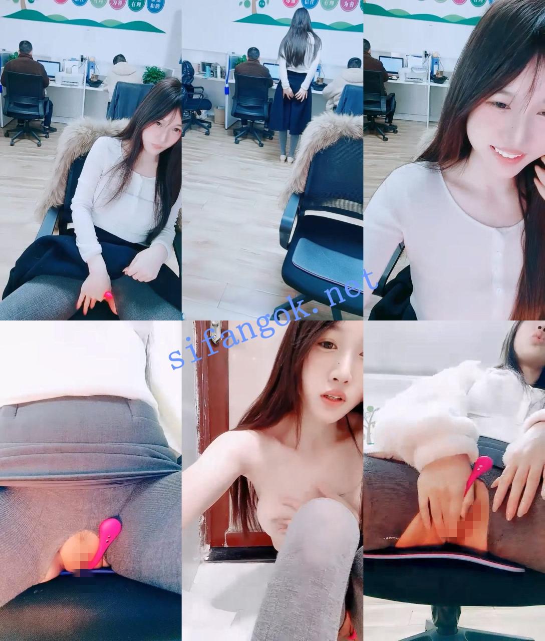 ♆♆【晚安樊樊】颜值白领~! 上班偷播~背对同事~真空跳蛋~5 2