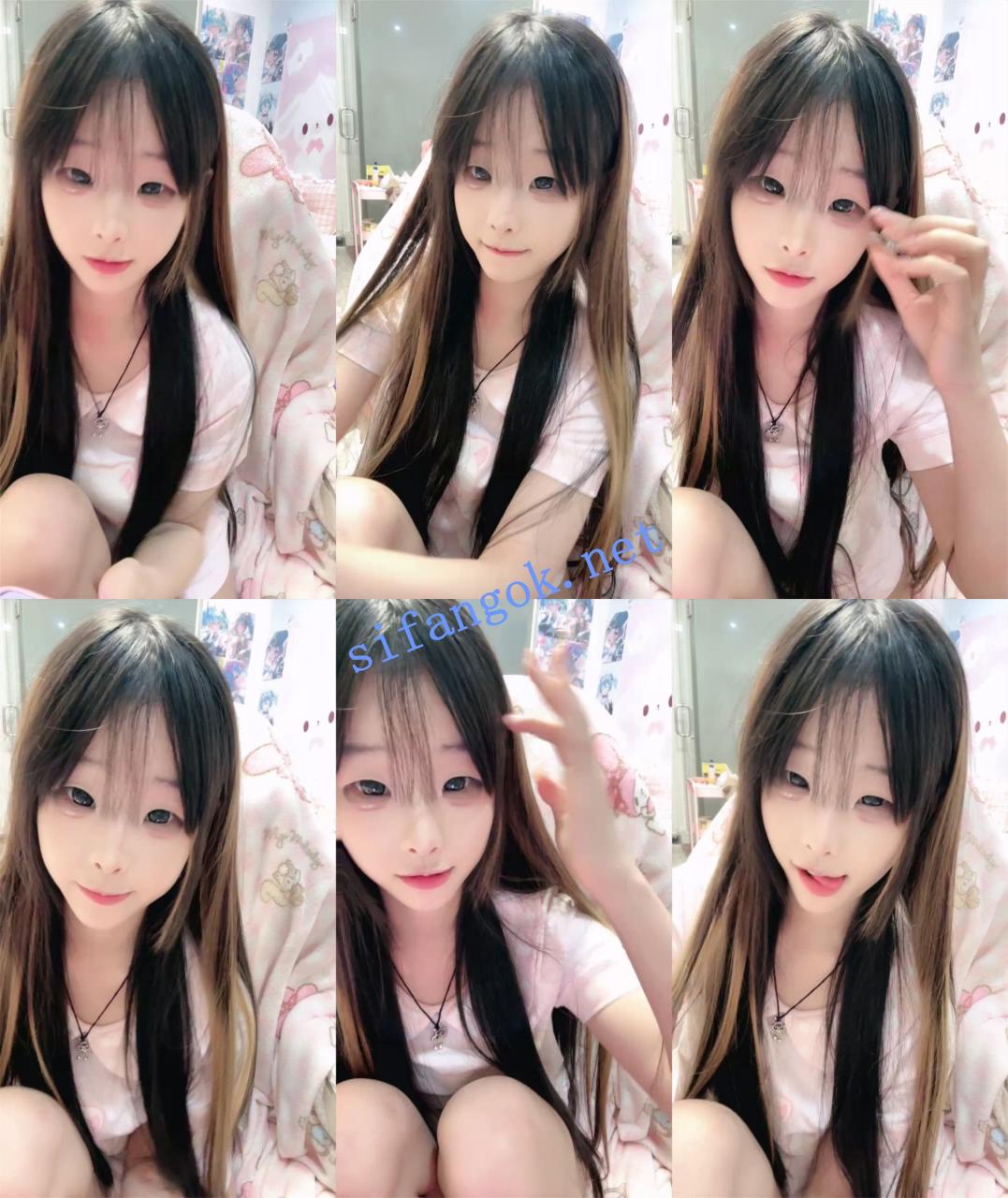 撸管推荐！颜值天花板校花~【幼七】道具自慰！淫水喷不停~ 6