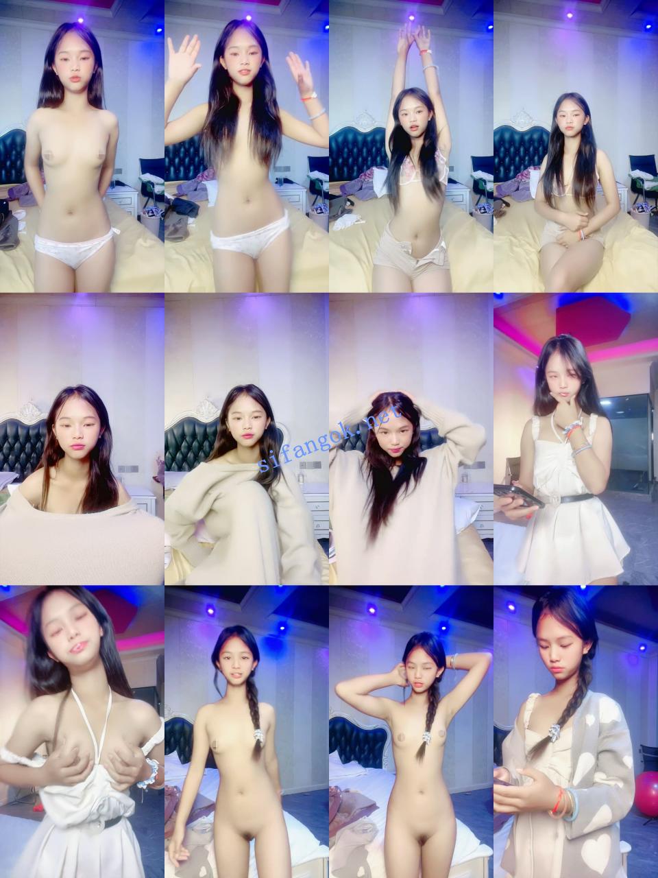 ██【活泼的安欣】小妹妹下海直播，露奶露逼赚点过年费 3