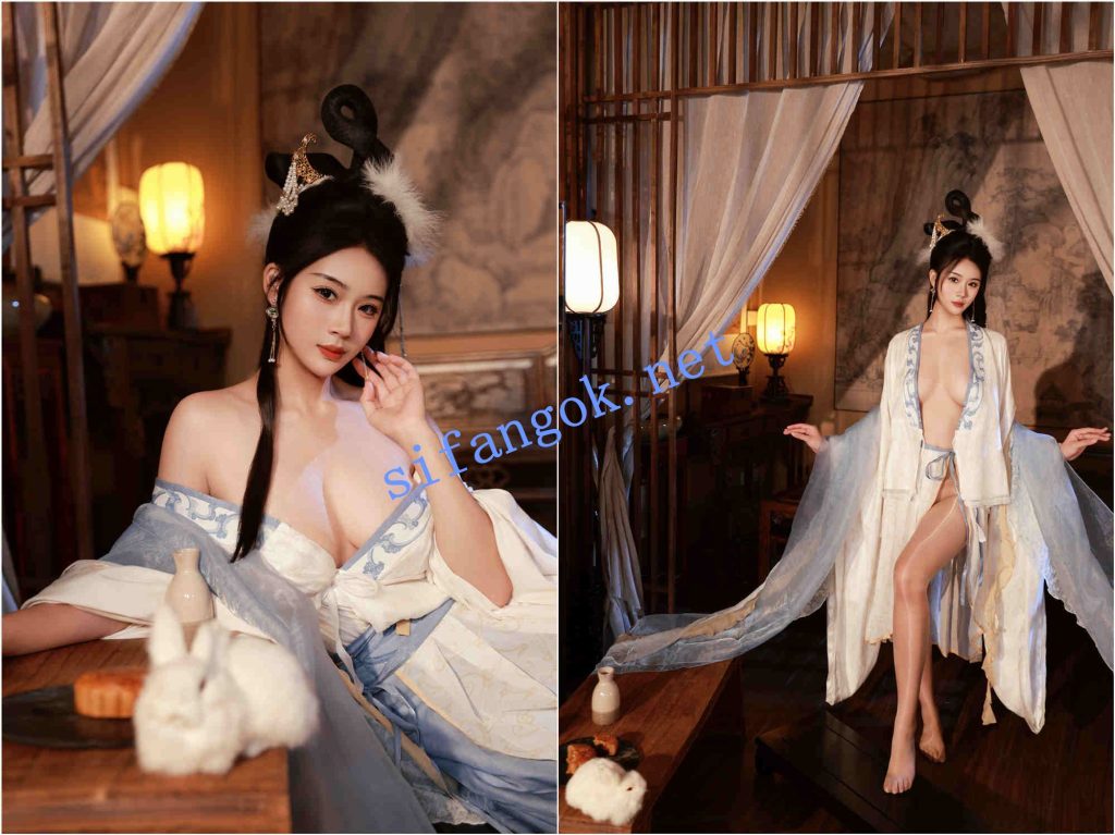 ❤️秀人网模特南乔❤️极品古装美女，无内肉丝，血滴子【3V114P】【2.3G】 5