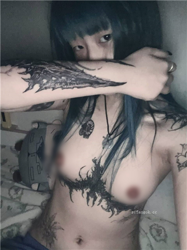 推特反差萌妹 布丁狗 椿山民子 我讨厌你 符文战士纹身裸秀【73V】【938M】 36