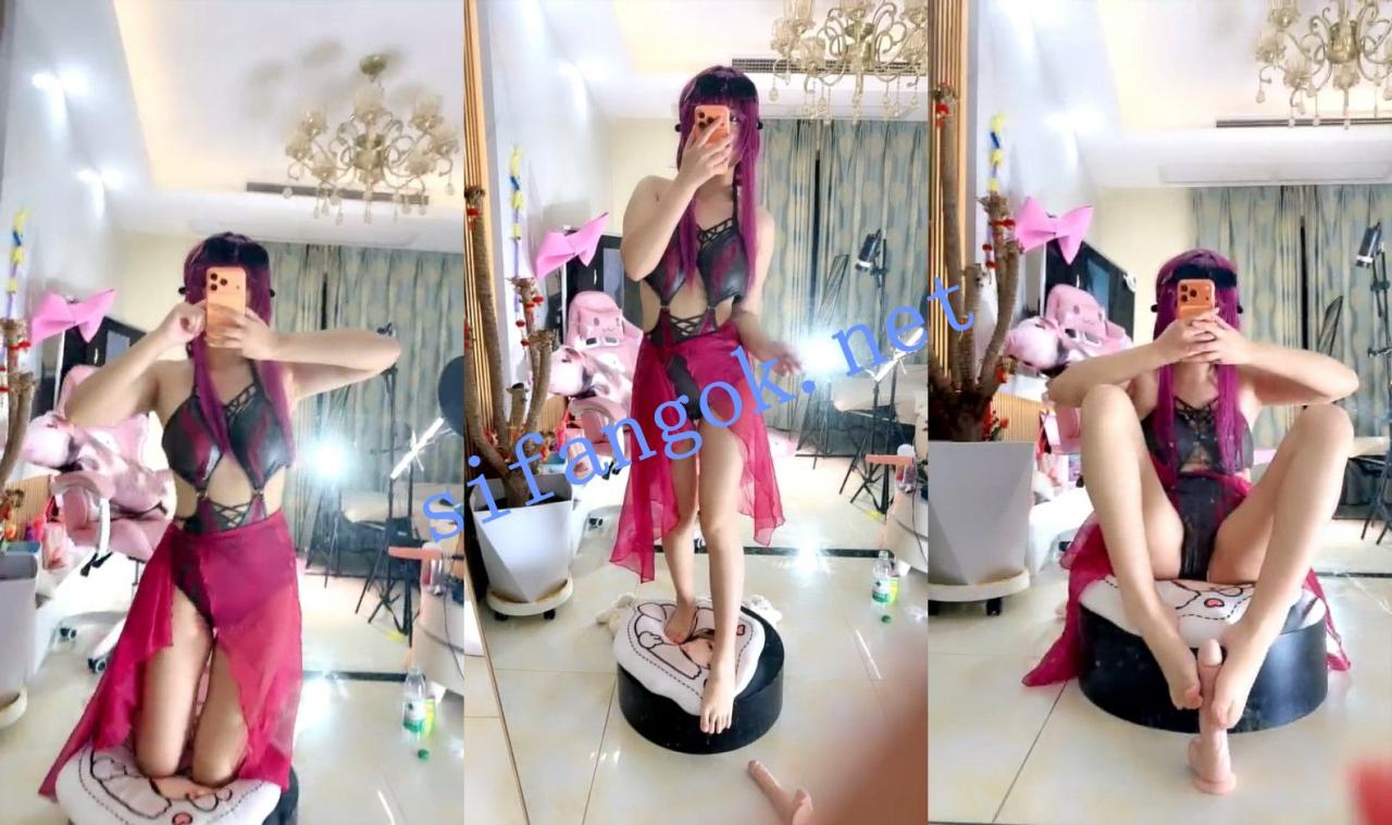 ⚡20小时核弹！【张晚萌】二次元cosplay各种服装道具爽歪歪~ 7