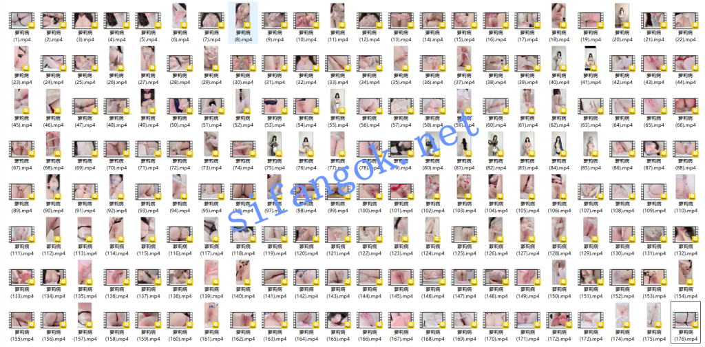 ❤️推特极品裸舞福利姬❤️萝莉病 裸舞自慰全资源大合集【176V】【7.57G】 7