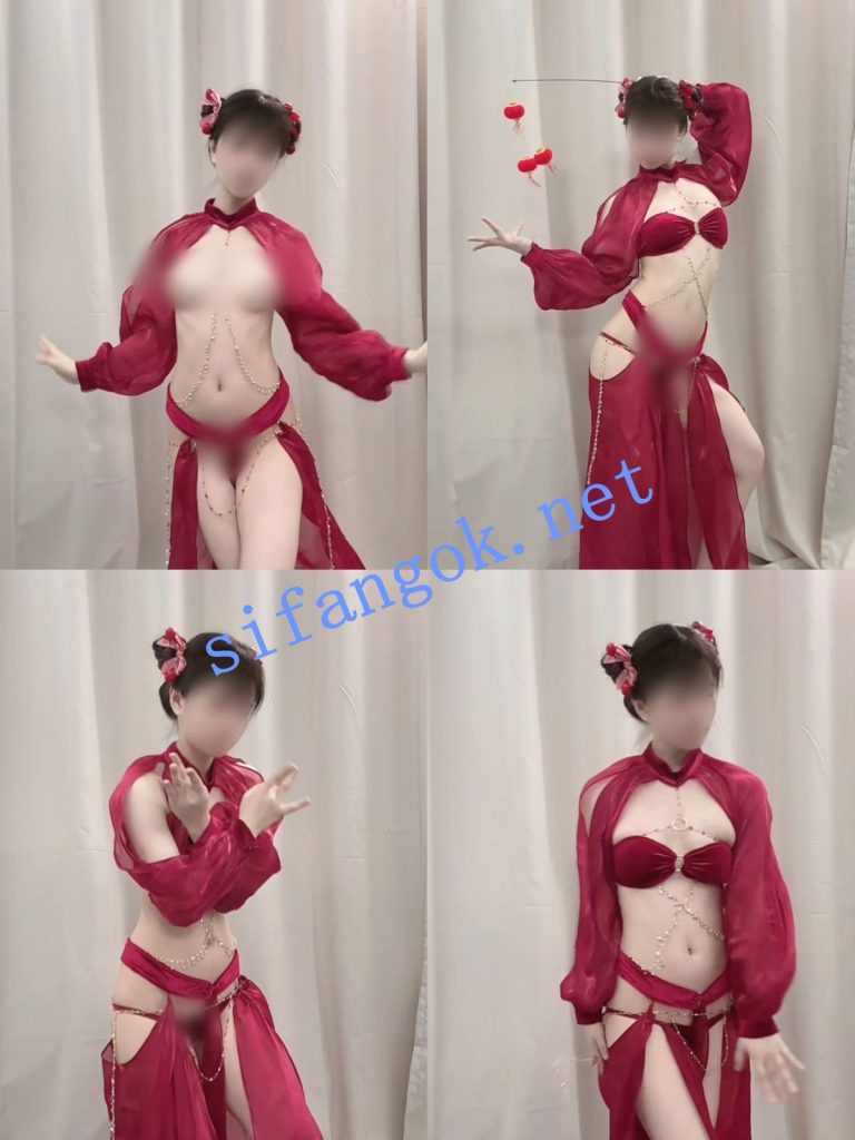 【重磅】大学舞蹈生【小乔（以安）】付费长舞蹈 最新 贺岁【8V】【391M】 4