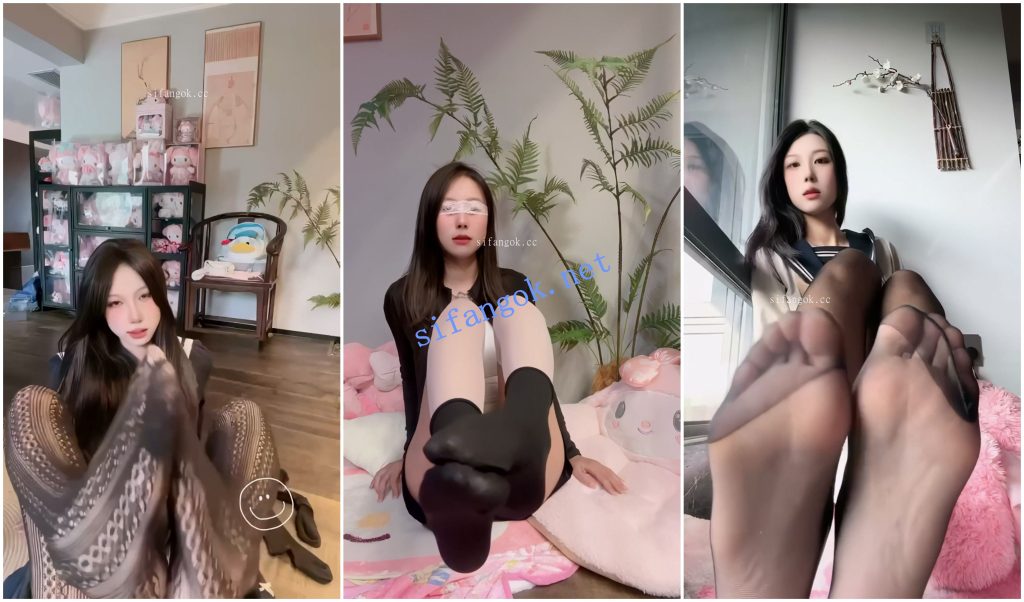 【抖音福利】丝足甜妹【立早张的章】丝足诱惑【12V】【2.78G】 5