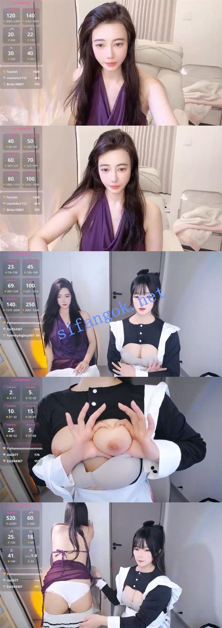 √~北北与小年糕 俩美女~【Kivcaluck】姐妹齐扣逼~喷水~ 1