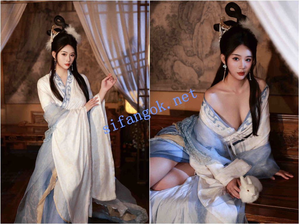 ❤️秀人网模特南乔❤️极品古装美女，无内肉丝，血滴子【3V114P】【2.3G】 1