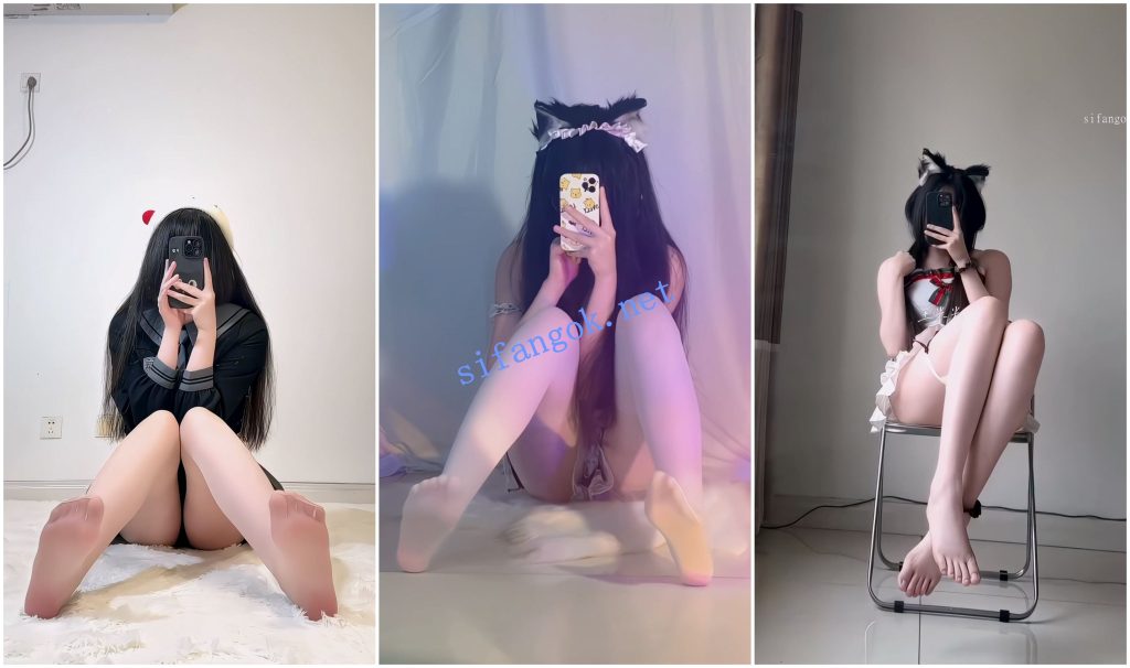 【抖音福利】苗条嫩妹【王米米】诱惑丝足擦边【33V】【440M】 2