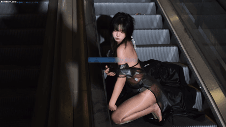 【柒柒不可爱】COS萌妹 4套写真花絮合集 性感乳贴露晕 黑丝【391P5V】【2.989G】 7