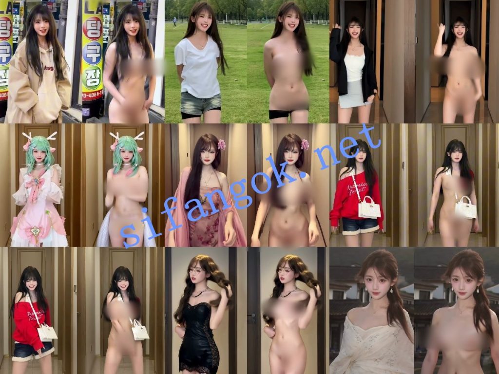 【AI重磅】最新整理10套 抖音网红32分钟 脱衣舞蹈+日常脱衣05【10V】【4.96G】 6