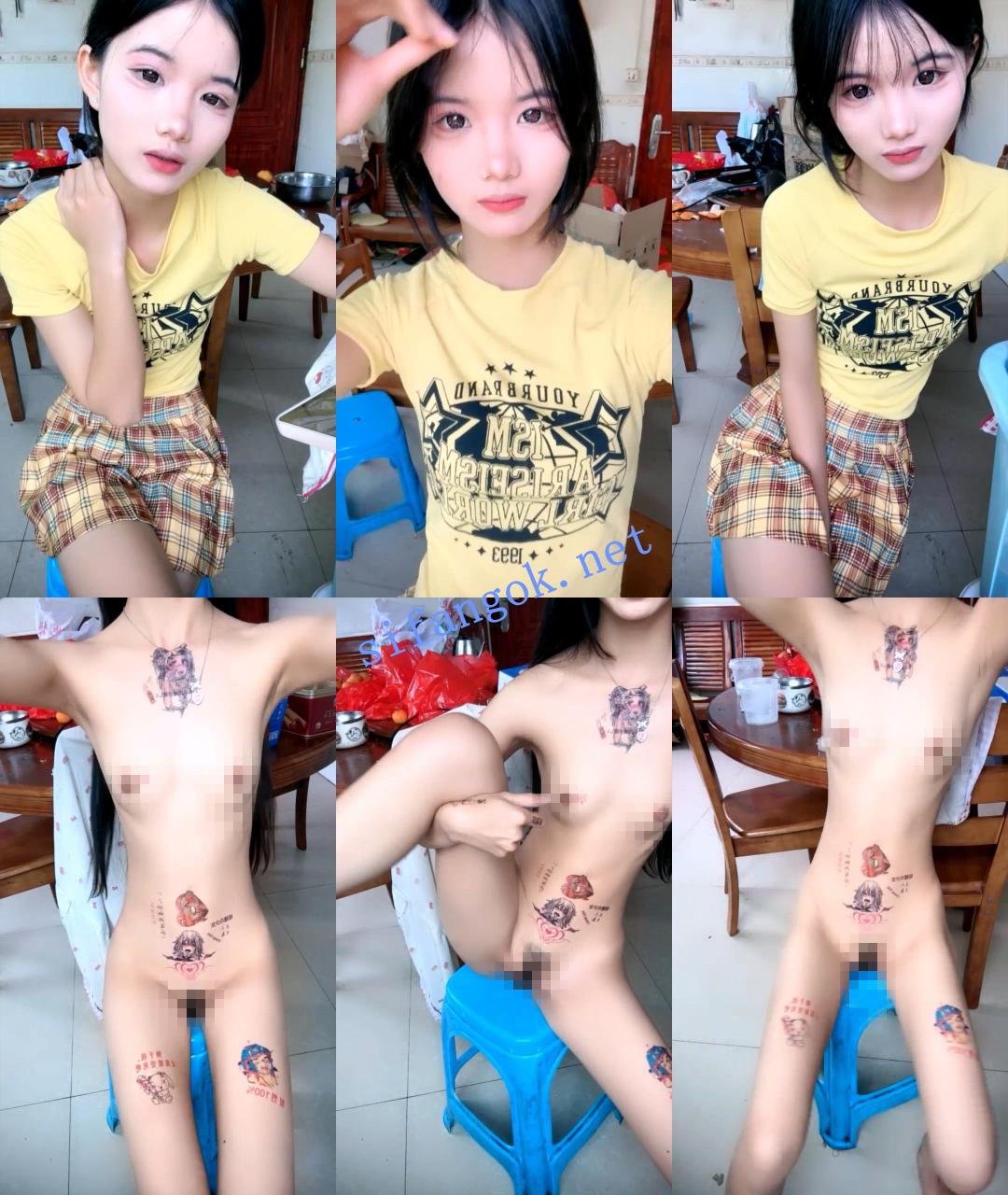 ♆♆【水嫩宝宝】农村美少女~户外跳蛋~开房3P轮操~大叔爆操 1