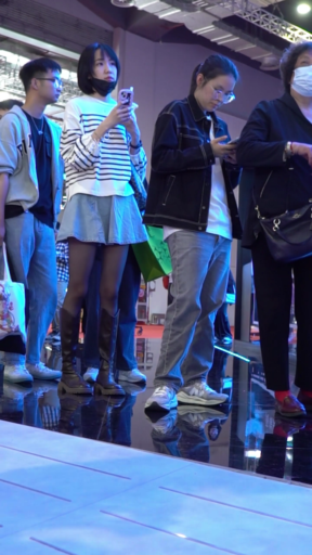 【WaltzCD】华尔兹2023系列之46短裙黑丝粉内【1V】【456M】 1