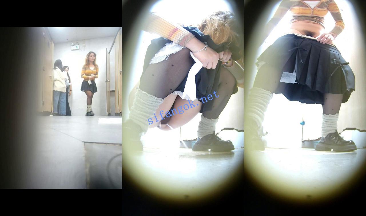 ❤️【厕拍】双角度单独收脸 前拍极品吊袋丝袜 6 ❤️【厕拍】双角度单独收脸 前拍极品吊袋丝袜 6