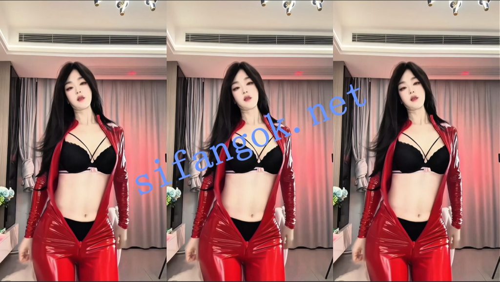 【快手】百变小丸子 皮革女王范，顶胯漏内漏毛【7V】【866M】 11