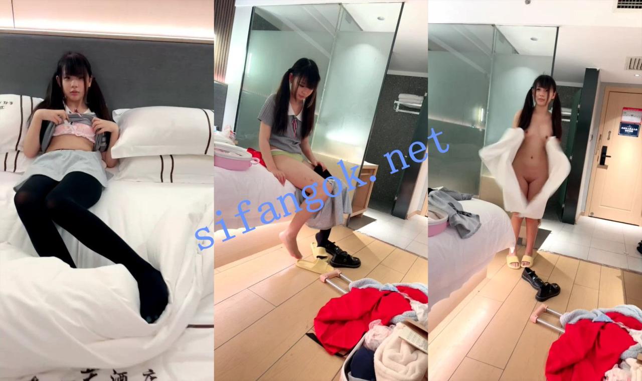 ⚡【07少萝芊芊宝】超粉双马尾萝莉在酒店被肥宅连干三天！ 2