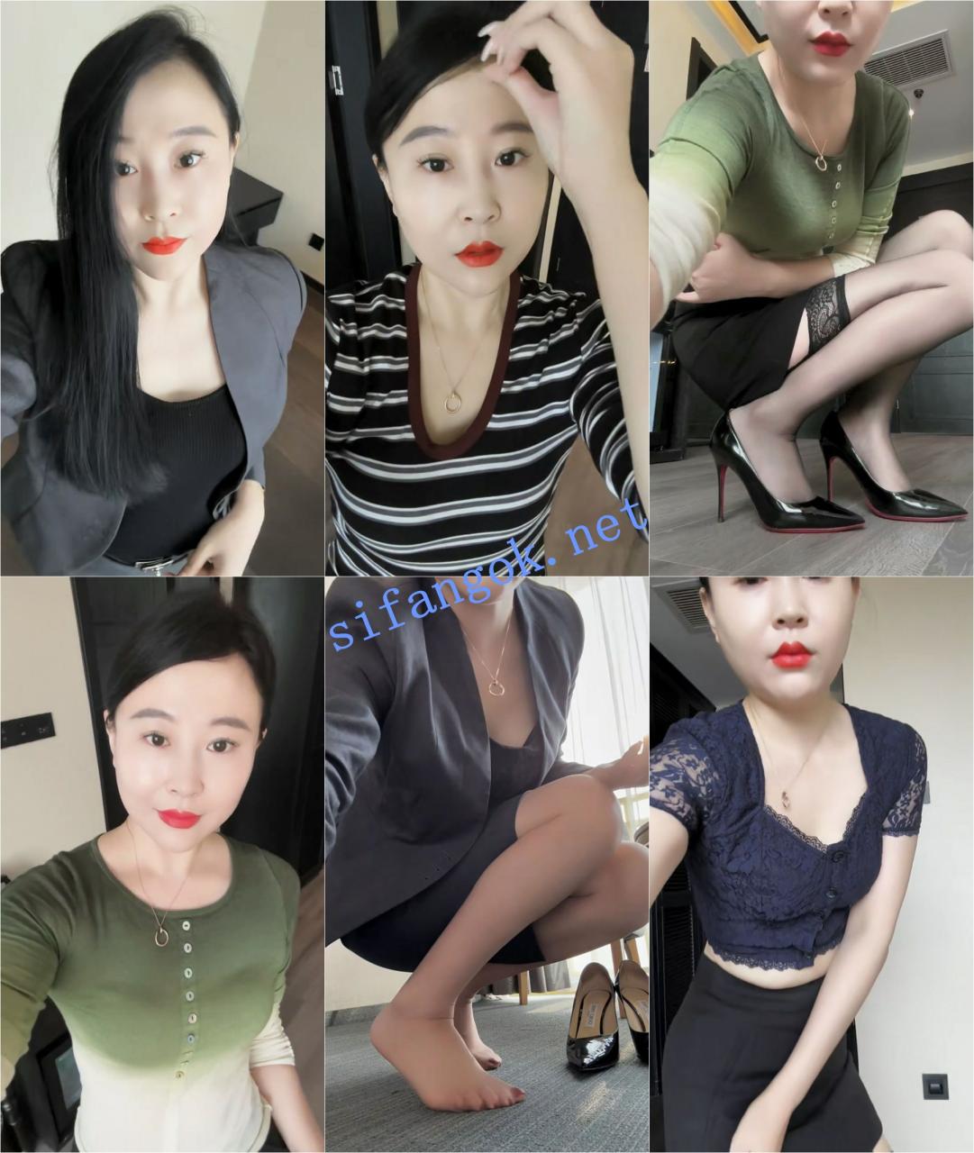 ✅快手 雪碧小阿姨-2 28万粉 高颜大长腿 足交 翘臀后入狂插 3