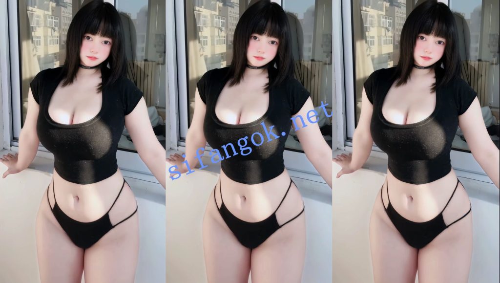 【抖音】拉面熊 童颜巨乳 大眼小萌妹 福利定制短视频11V【11V】【368M】 12