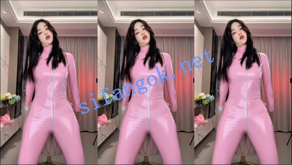 【快手】百变小丸子 皮革女王范，顶胯漏内漏毛【7V】【866M】 10