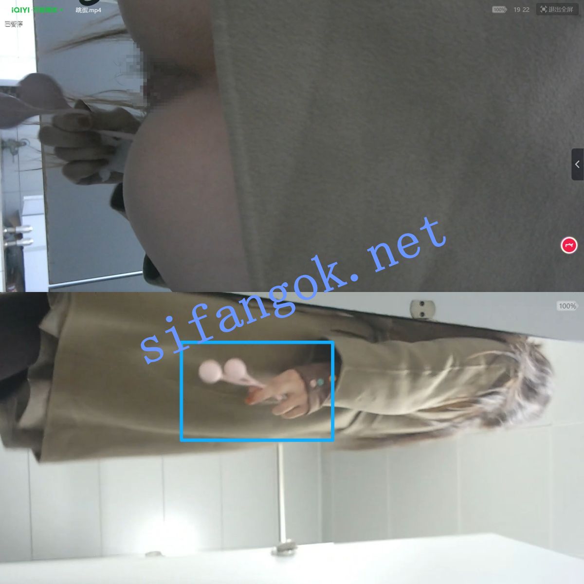 【厕拍】厕拍顶级美女在厕所塞自慰跳蛋！直接喷水尿尿！ 1