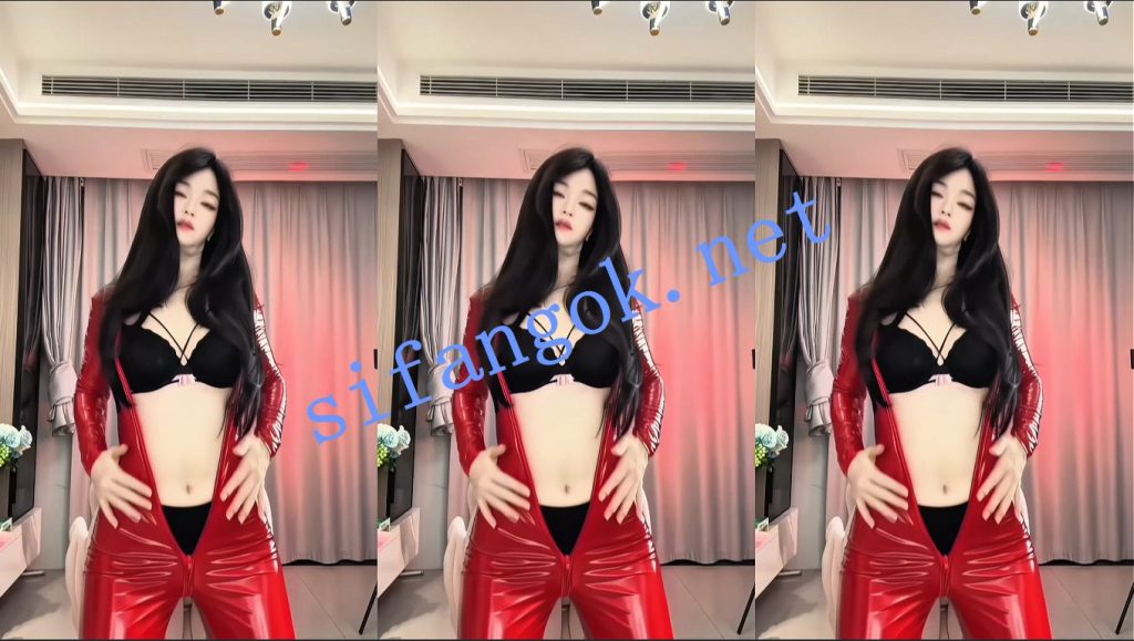 【快手】百变小丸子 皮革女王范，顶胯漏内漏毛【7V】【866M】 13