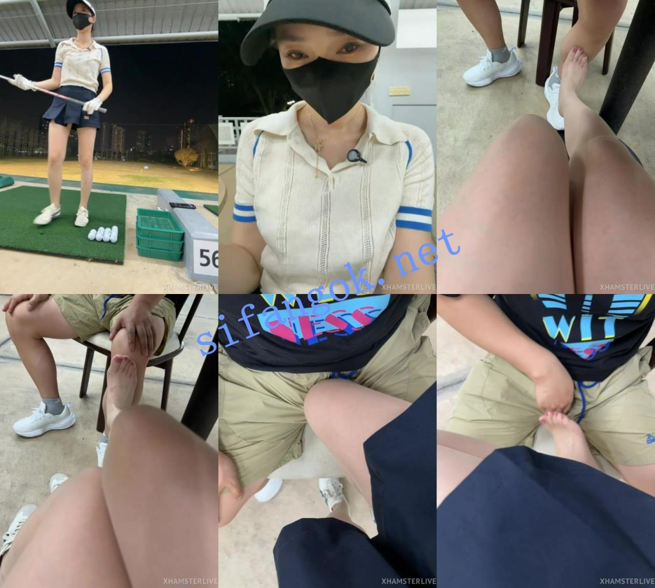 灬22岁少女！【nidebaby】高尔夫跳蛋~会所勾搭技师~道具狂插2 2