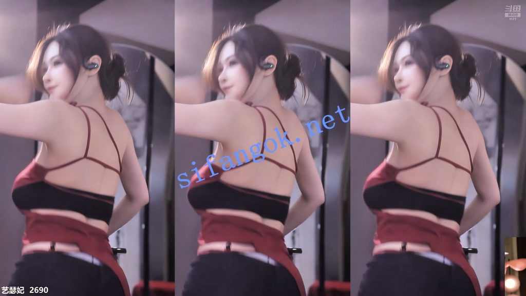 【斗鱼】艺瑟妃 最新一期小号嘎嘎狂擦10V【10V】【1.25G】 5