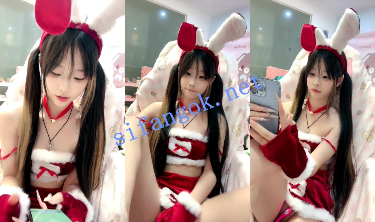 ⚡【幼七】圣诞宝贝双马尾可爱萝莉！香香软软的小蛋糕~ 1