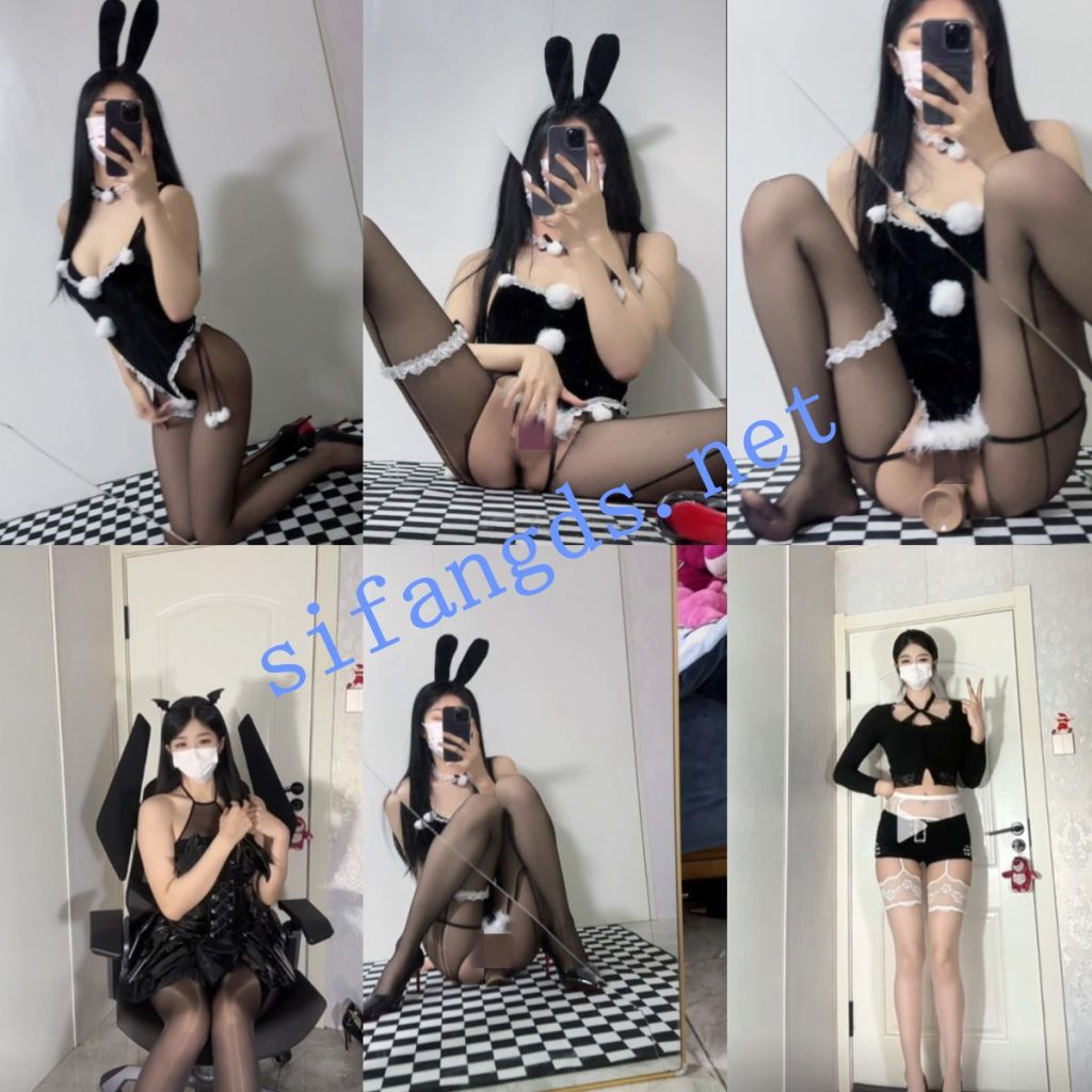 ❤️抖音【空心菜菜牙】丝袜大长腿超大尺度 摸奶插逼福利【9V】【2.01G】 1