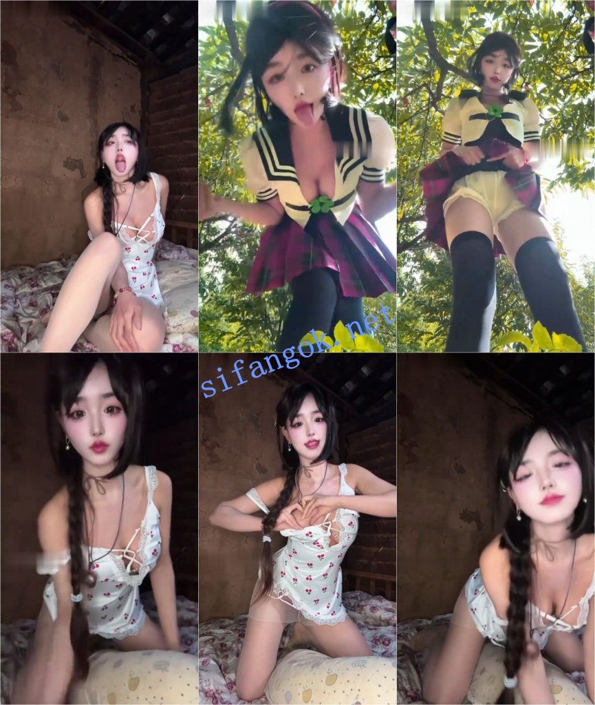 抖音 小茉莉 巨乳大长腿 露点自慰 B特写 史上最大尺度 15V【15V】【388M】 4