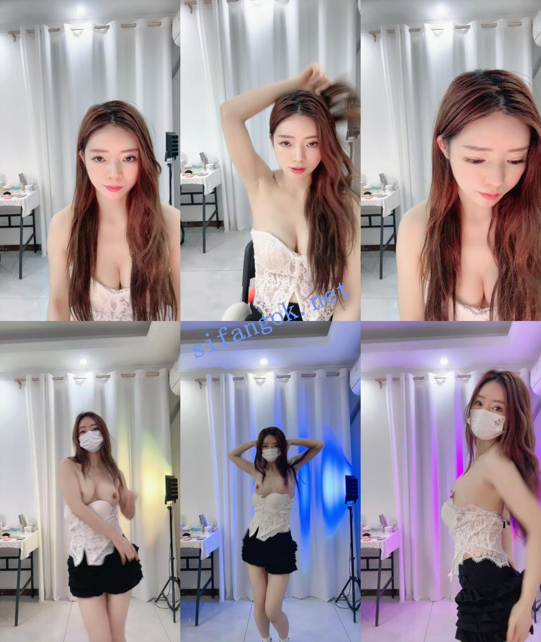 ██抖音热舞女神，【无虞】尺度全开，灯光裸舞相当好看 4