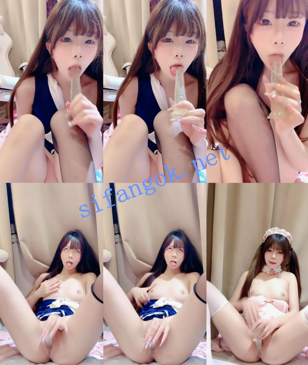 萝莉小学妹【呆呆萝】超粉嫩的跳蛋抠逼水晶棒狂插喷水！~ 5