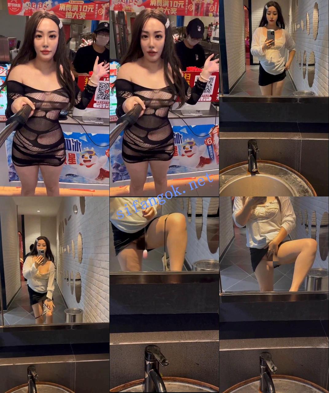 ❤️【阿罗拉】户外露出博主 不惧走光调戏路人疯狂露出 2