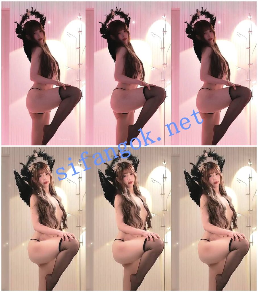 顶级cosplay专场 黑翼天使 美腿 绝顶黑丝激情裸舞【伊娜】【10V】【3.6G】 18