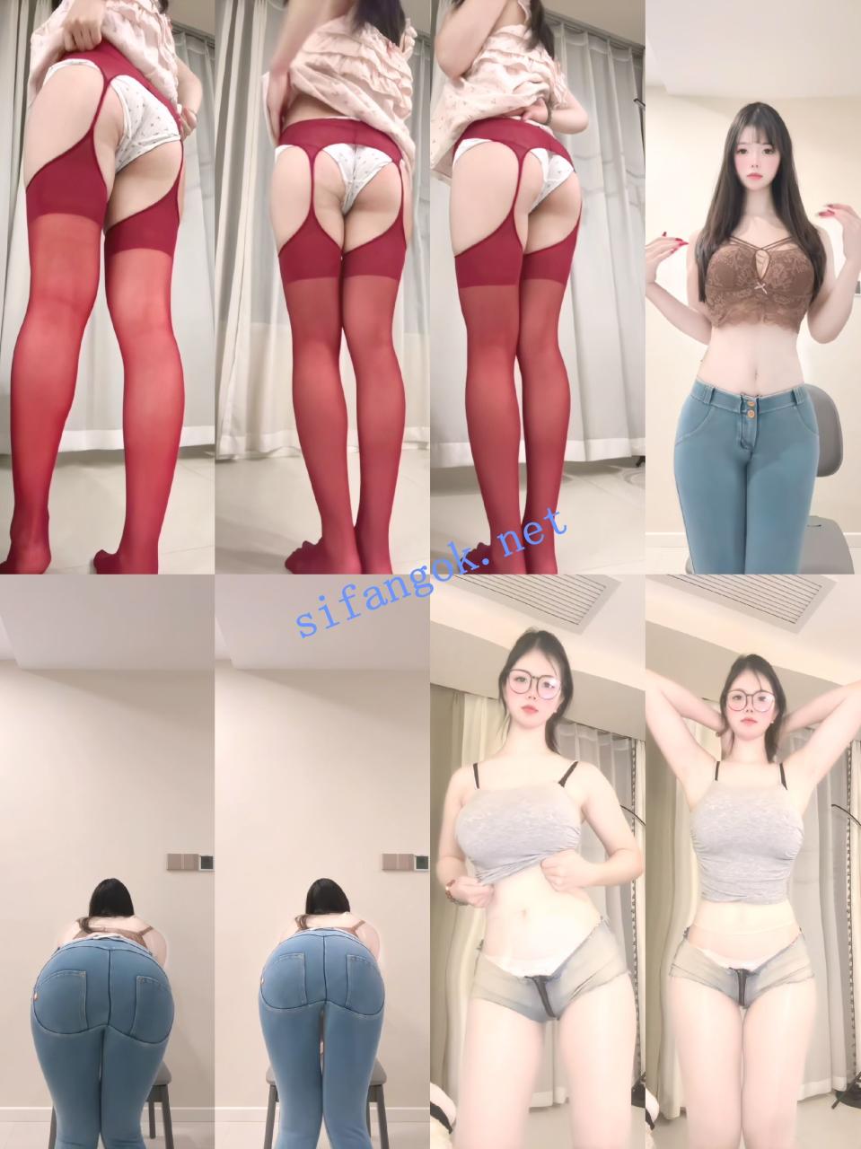 【快手】超美身材顶级颜值【不吃肉卷嘛】道具紫薇 内衣 2