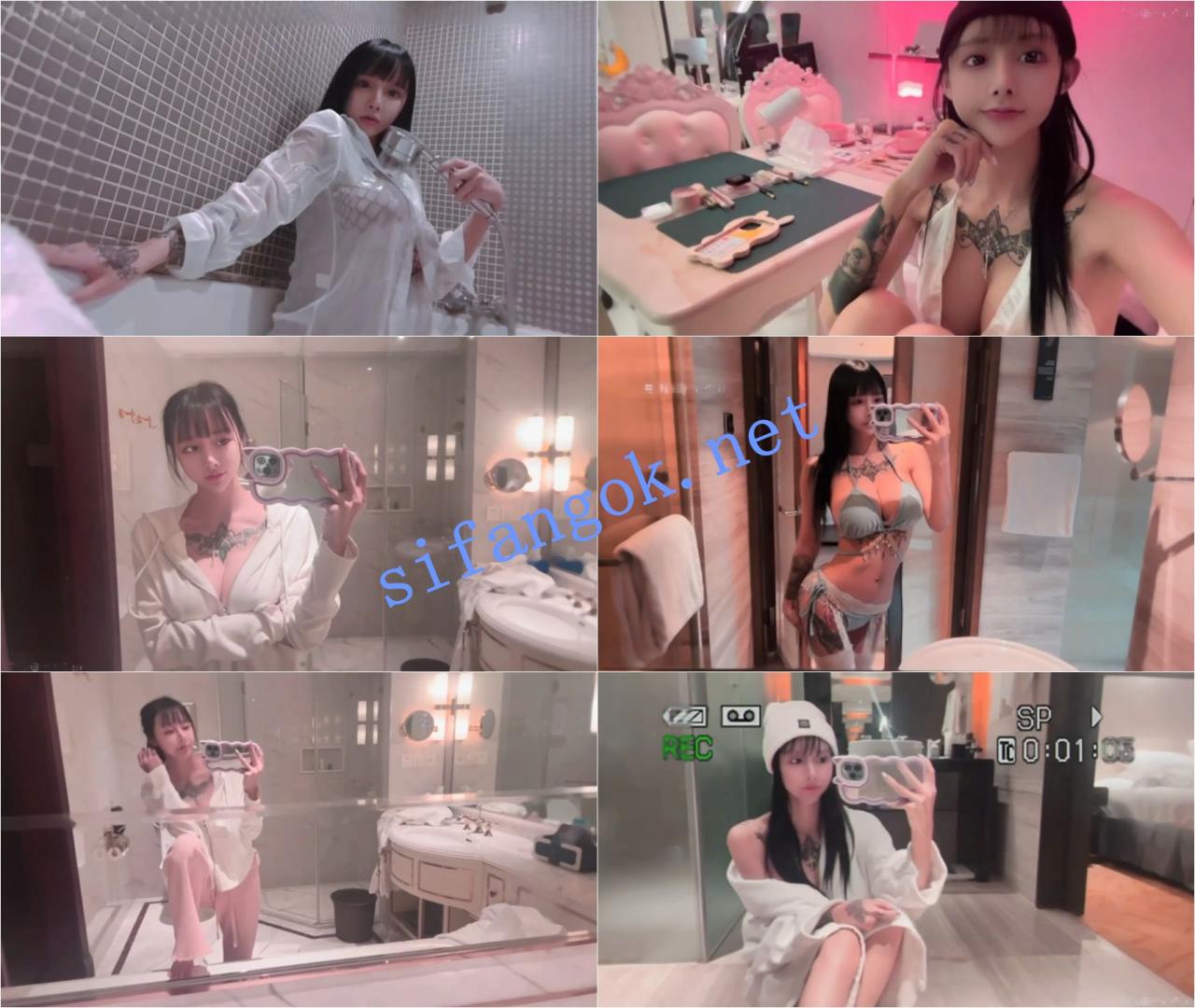 ✅抖音 简鸽 100万粉 芭蕾舞蹈员 性感内衣大尺度骚舞 洗澡41V 11