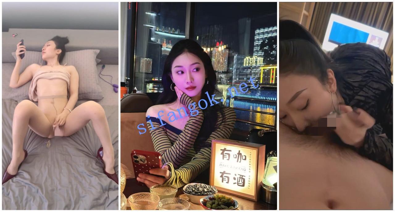 【反差婊子】风骚气质高冷御姐一字马道具自慰白浆四溢 12