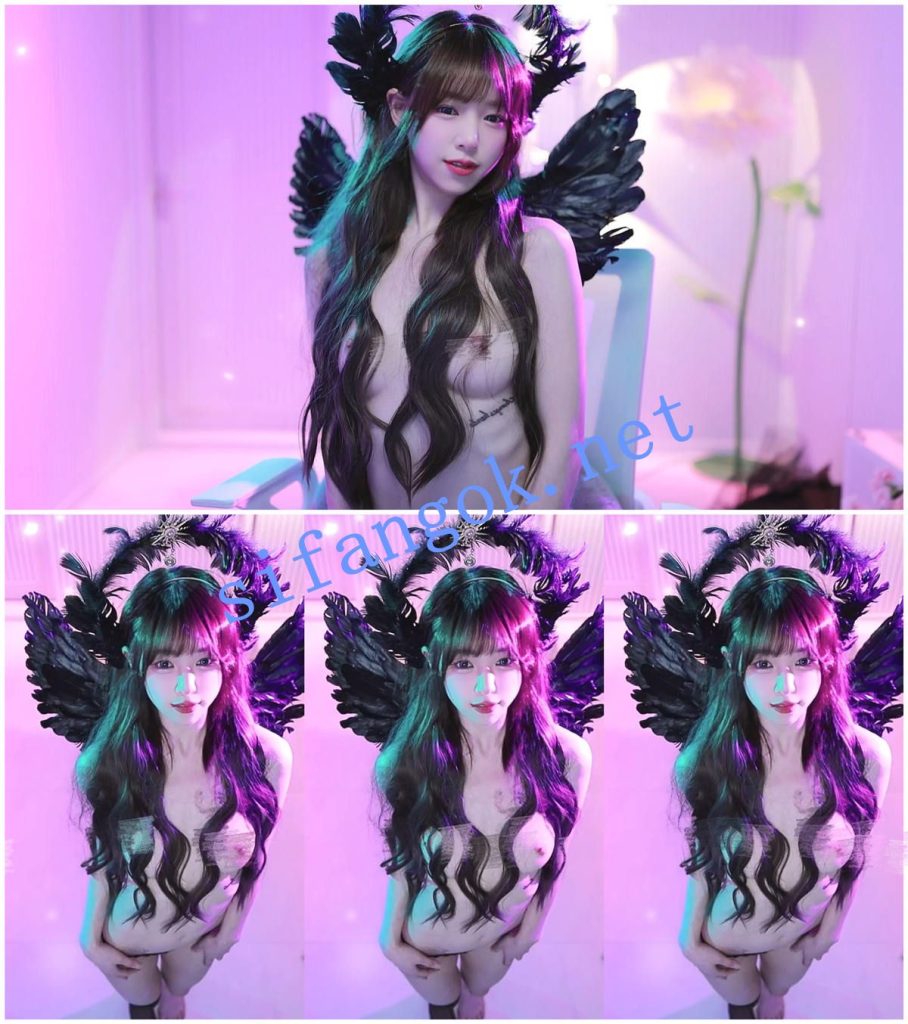 顶级cosplay专场 黑翼天使 美腿 绝顶黑丝激情裸舞【伊娜】【10V】【3.6G】 11