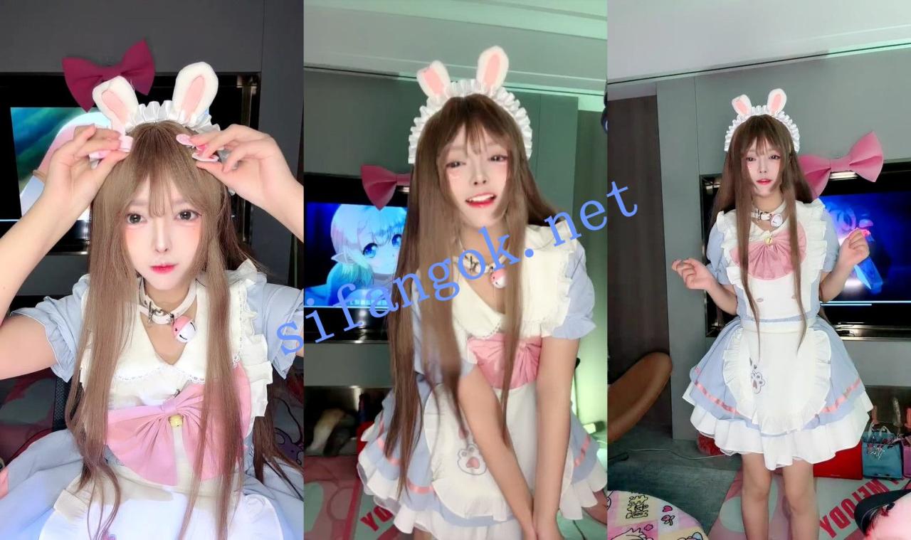 ⚡20小时核弹！【张晚萌】二次元福利姬每天不同cos服大秀！ 9