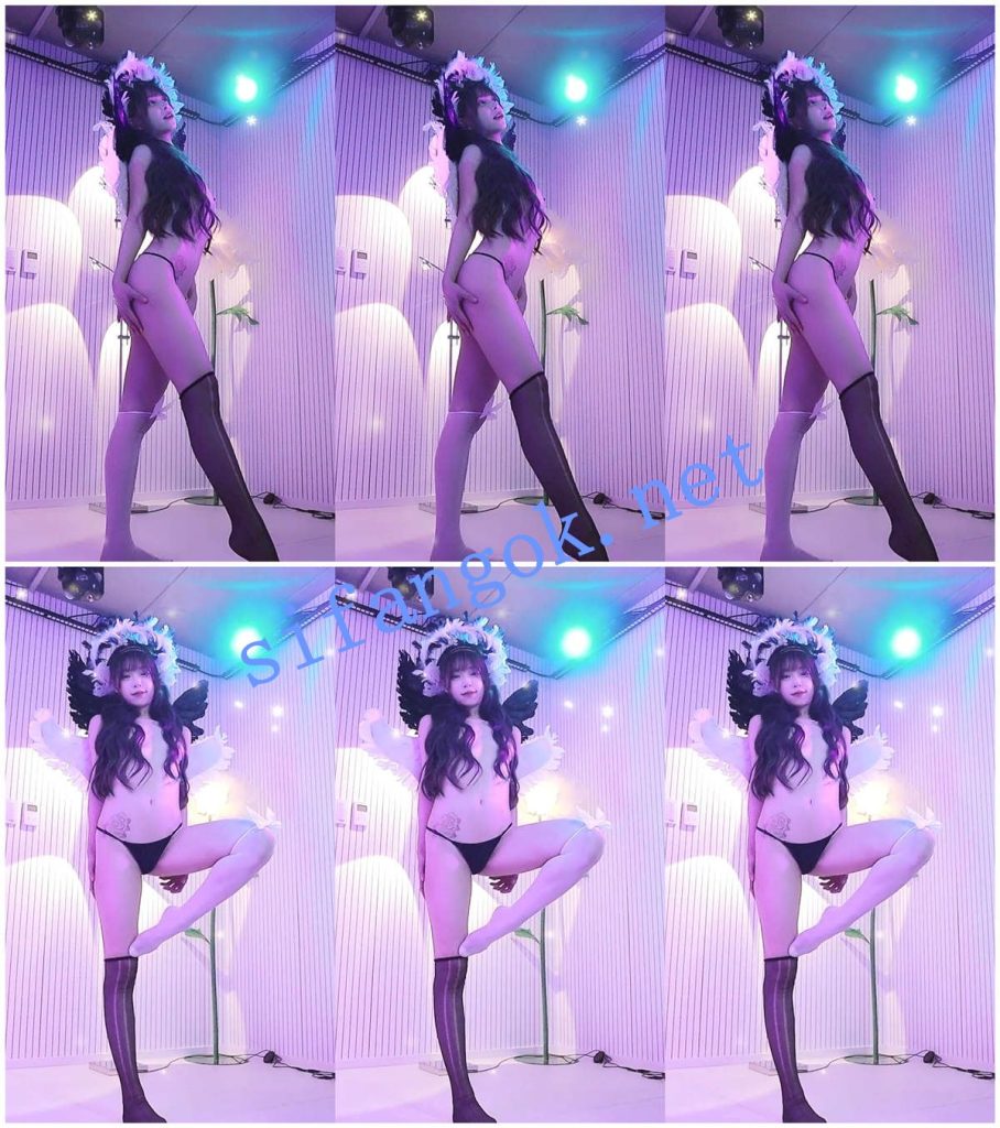 顶级cosplay专场 黑翼天使 美腿 绝顶黑丝激情裸舞【伊娜】【10V】【3.6G】 9