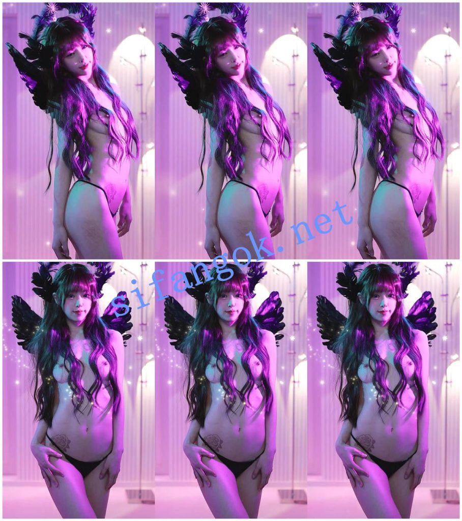 顶级cosplay专场 黑翼天使 美腿 绝顶黑丝激情裸舞【伊娜】【10V】【3.6G】 8