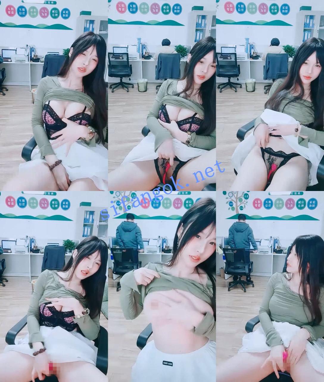 ♆♆【晚安樊樊】颜值白领~! 上班偷播~背对同事~真空跳蛋~17 2