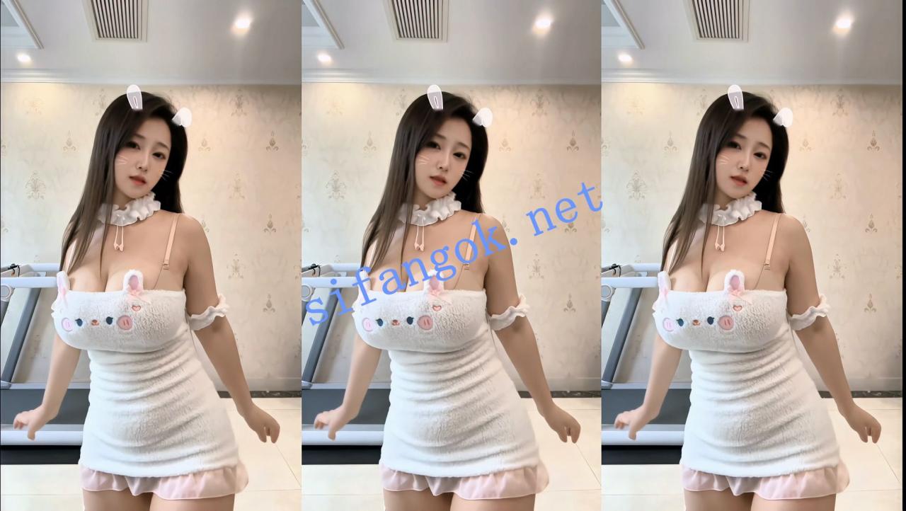 【抖音】成都朵朵 80万粉丝网红主播，H杯巨乳真空诱惑 16