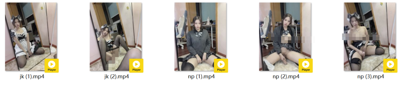 ஐ退圈COSERஐ以理服人藜藜子 高价露脸道具自慰定制JK+女仆 8